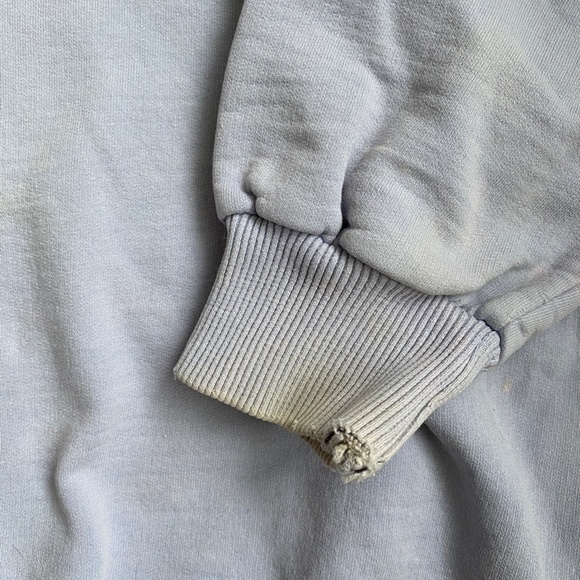 Vintage Canadian Winter Forest Scene Crewneck Sweater ⚠️FLAWS - Picture 3 of 6